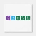 LIVENDER  Magnets (more shapes)
