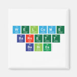 Welcome
 Barnett
 Babies  Magnets (more shapes)
