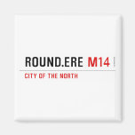 ROUND.Ere  Magnets (more shapes)