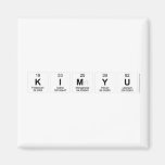Kimyu  Magnets (more shapes)