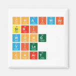 chaiwat 
 siri
 wong
 vila
 chart  Magnets (more shapes)