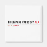 Triumphal Crescent  Magnets (more shapes)