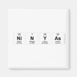 Ninyas  Magnets (more shapes)