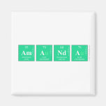 Amanda  Magnets (more shapes)