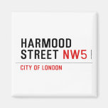 Harmood  Street  Magnets (more shapes)