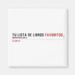 tu LISTA DE libros  Magnets (more shapes)