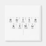 
 Harish
 Kumar
   Magnets (more shapes)