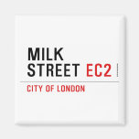 Milk  Street  Magnets (more shapes)