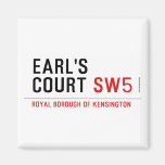 earl's court  Magnets (more shapes)