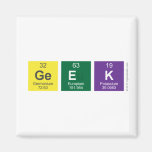Geek  Magnets (more shapes)