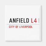 Anfield  Magnets (more shapes)