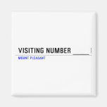 Visiting Number ____  Magnets (more shapes)