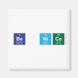 Be Nice  Magnets (more shapes)