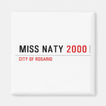 Miss Naty  Magnets (more shapes)