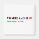 ASHMERE AVENUE  Magnets (more shapes)
