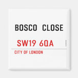 BOSCO  CLOSE    Magnets (more shapes)