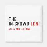 The  In-Crowd  Magnets (more shapes)