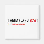 TAMMYLAND  Magnets (more shapes)