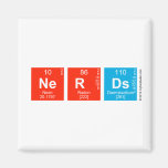 Nerds  Magnets (more shapes)