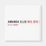 Amanda Ellis  Magnets (more shapes)