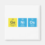genios  Magnets (more shapes)