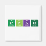 thinker  Magnets (more shapes)
