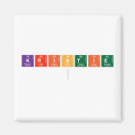 K|R|I|S|T|I|E
   Magnets (more shapes)