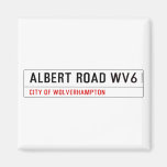 Albert Road  Magnets (more shapes)