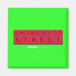 JayBeauty
 Street  Magnets (more shapes)