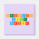 Periodic
 Table
 Writer  Magnets (more shapes)