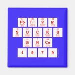 Potvin
 SUCKS
 Since
 1979  Magnets (more shapes)