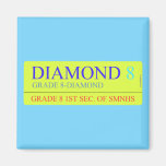 Diamond  Magnets (more shapes)