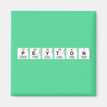  Peyton  Magnets (more shapes)