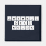 Periodic
 Table
 Writer  Magnets (more shapes)