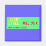  terry Street  Magnets (more shapes)