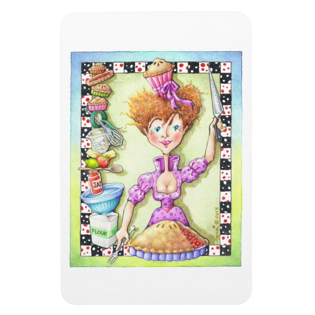 MAGNETS - QUEEN OF TARTS (Vertical)