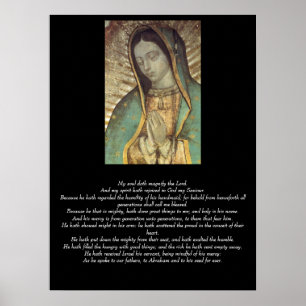 Magnificat Of The Blessed Virgin Poster