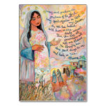 Magnificat Prayer Card, Canticle of Mary Table Number