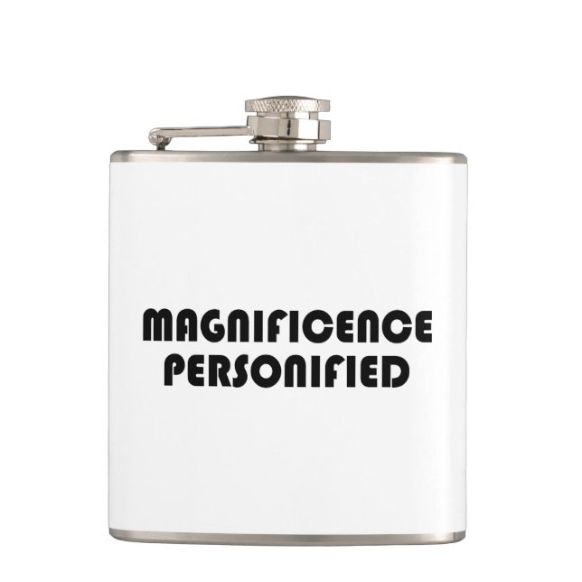 Magnificence Personified Flask (Front)