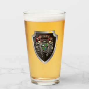 Magnificent 1st Bat 75th Ranger Regimental Scroll Glass