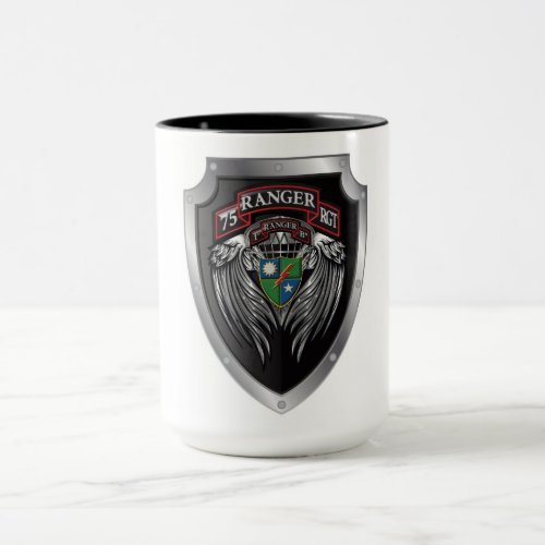 Magnificent 1st Bat 75th Ranger Regimental Scroll Mug