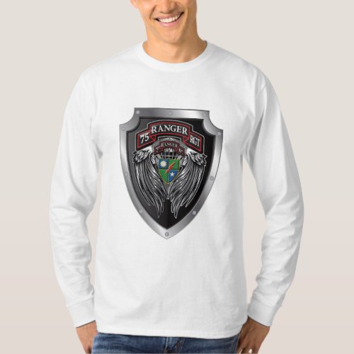 Magnificent 2nd Bat 75th Ranger Regimental Scroll T_Shirt