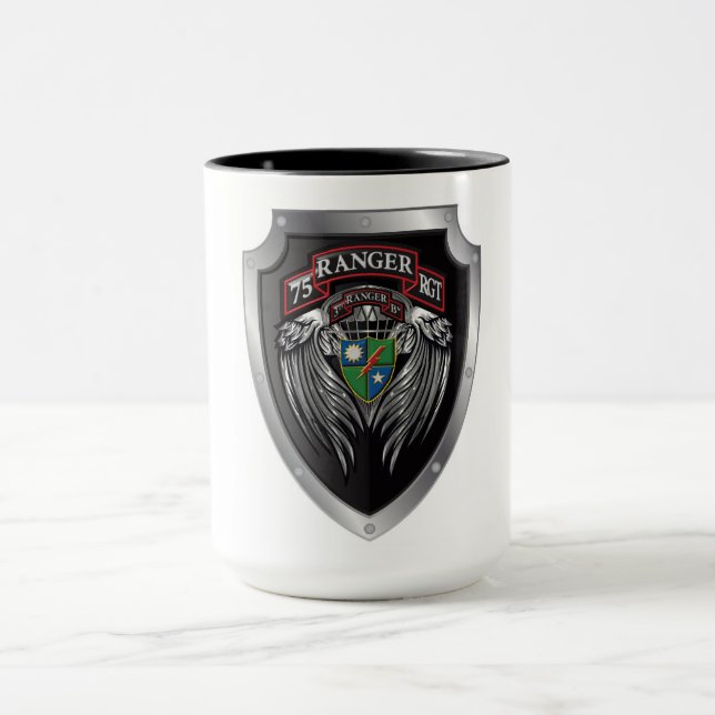 Magnificent 3rd Bat 75th Ranger Regimental Scroll Mug (Center)
