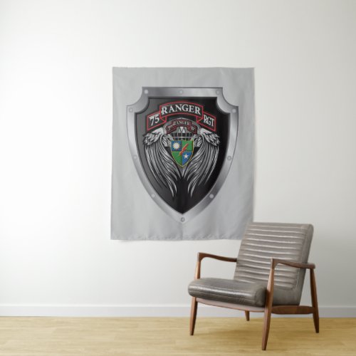 Magnificent 3rd Bat 75th Ranger Regimental Scroll Tapestry