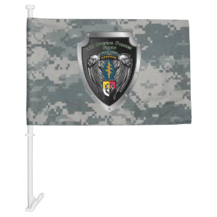 Magnificent 3rd Special Forces Group (A) Car Flag
