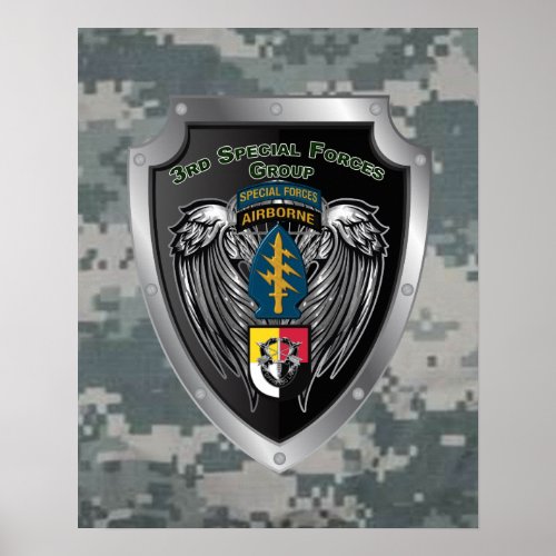Magnificent 3rd Special Operations Group Poster