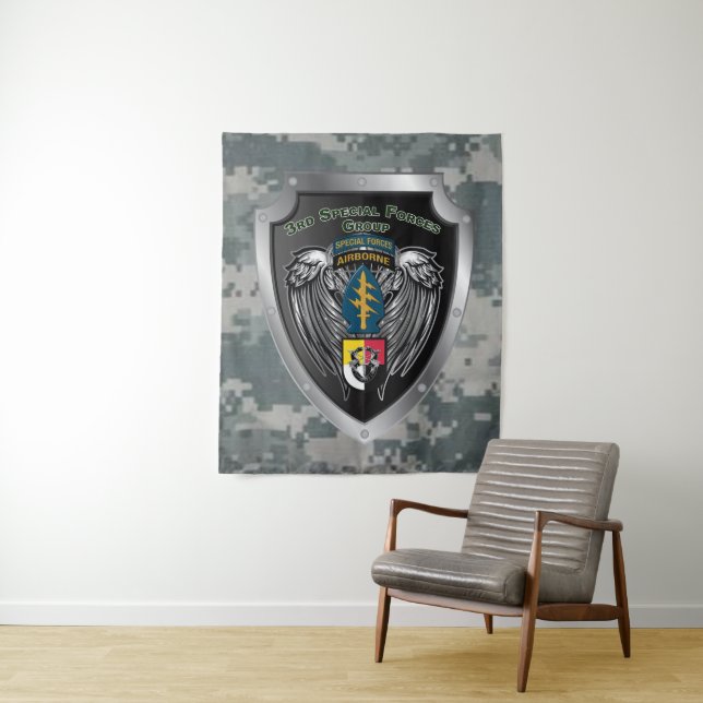 Magnificent 3rd Special Operations Group Tapestry (In Situ)