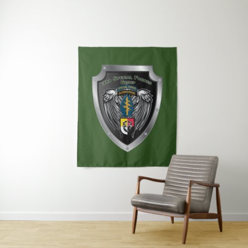 Magnificent 3rd Special Operations Group Tapestry