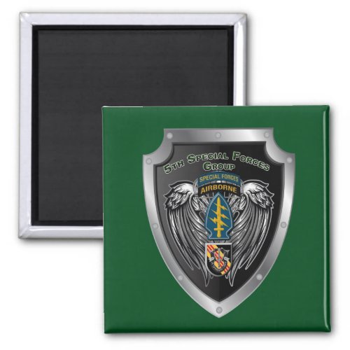 Magnificent 5th Special Forces Group Airborne Magnet