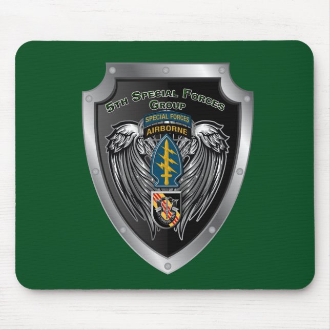 Magnificent 5th Special Forces Group (Airborne) Mouse Pad (Front)